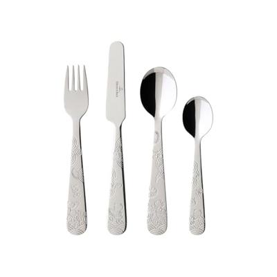 Villeroy & Boch Hungry as a bear Kinderbestek RVS 4-delig Villeroy & Boch Hungry as a bear Kinderbestek RVS 4-delig