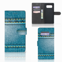 Samsung Galaxy Note 8 Wallet Case met Pasjes Jeans - thumbnail