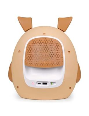 Lichtluidspreker & nachtlampje - BIGBEN - Hond - Bluetooth 5.0, 15W, Verstelbaar nachtlampje, Timer, USB-C batterij