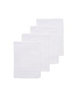 HEMA Hydrofiel washandjes - 4 stuks (wit) - thumbnail