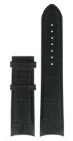 Horlogeband Tissot T035.407.36.051.01 / T600041201 / T610028591 Leder Zwart 22mm - thumbnail