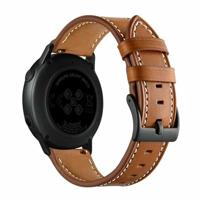 lederen bandje - Bruin - Garmin Vivoactive 6 / Vivoactive 5 / Vivoactive 3 - thumbnail