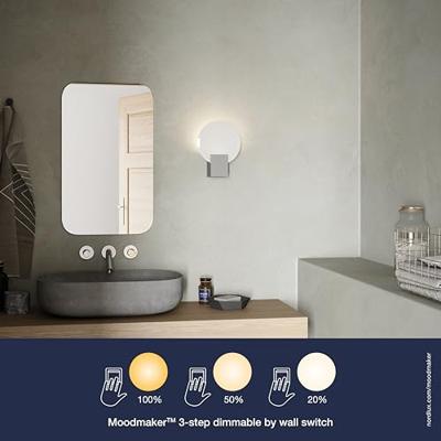 Nordlux Design wandlampHester wit - 2015391001