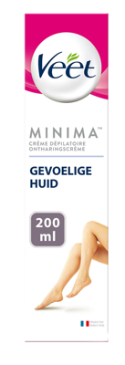 Veet Veet Ontharingscreme Minima Gevoelige Huid - 200 ml Veet Veet Ontharingscreme Minima Gevoelige Huid - 200 ml
