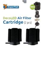 Deco led air filter cartridge 2x SuperFish - Superfish - thumbnail