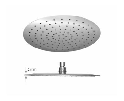 Best Design Regendouche Ultra Thin 30 cm Dikte 2 mm Best Design Regendouche Ultra Thin 30 cm Dikte 2 mm