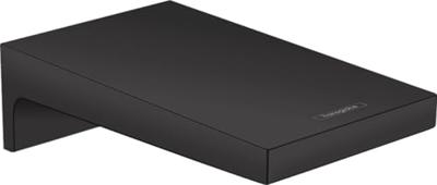 Hansgrohe Baduitloop Metropol Watervalstraal 18.5 cm Mat Zwart