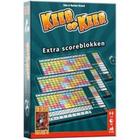 999 Games scoreblokken Keer op Keer 2 papier 3 stuks - thumbnail