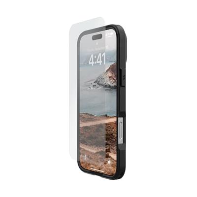 URBAN ARMOR GEAR Gehard glazen screen protector Apple iPhone 16 Pro Max (Dubbel gehard glas, Anti-vingerafdruk, Incl. montagekit, Ultra helder)