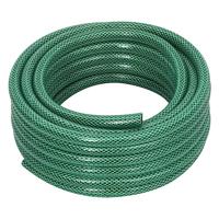VidaXL Tuinslang met koppelingsset 0,5'' 10 m pvc groen - thumbnail