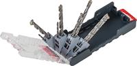 kwb 109145 Gereedschapsstaal Steen-spiraalboorset 8-delig 3 mm, 10 mm, 4 mm, 9 mm, 5 mm, 8 mm, 6 mm, 7 mm Cilinderschacht 1 set(s) - thumbnail