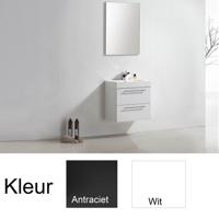 Badkamermeubelset Sanilux Compactline 60x38x50 cm Hoogglans Wit - thumbnail