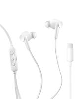 Belkin SoundForm ANC Oortjes met Draad met USB-C Connector, In-Ear Koptelefoon met Microfoon - Earbuds voor iPhone 17, iPhone 16, iPad Mini, Galaxy S25, Google Pixel 10, Android en Meer - Wit - thumbnail