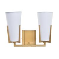 Muurlamp DKD Home Decor Kristal Gouden Metaal Polyester Wit (30 x 18 x 23 cm) - thumbnail