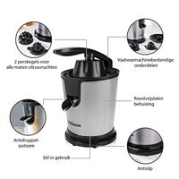 Tristar CP-3002 Citruspers Zwart/RVS - thumbnail