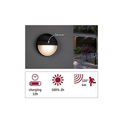 Paulmann Ronde solar wandlampEloise - 94264