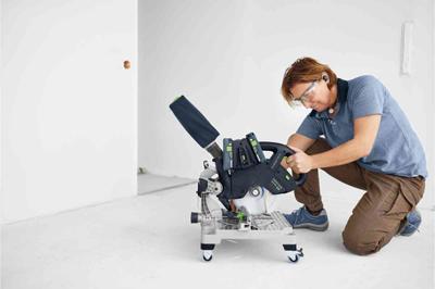 Festool SYMC 70 4,0 EBI-Plus SYMMETRIC Accu Plintenzaag 18V 4.0Ah - 577464