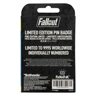Fallout Pin Badge Charisma Boy Limited Edition
