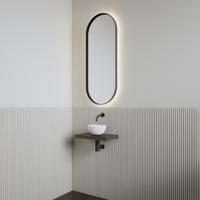 Fonteinset | BWS Leto | Planchet Mokka Bruin | Waskom Mat Wit - thumbnail