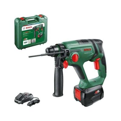 Bosch Groen UniversalHammer 18V | 2.0 J | 4.0 Ah accu + Oplader | In transportkoffer - 06039D6004 - thumbnail