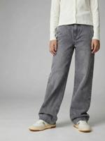 Wijde broek denim voor meisjes denimgrijs - thumbnail