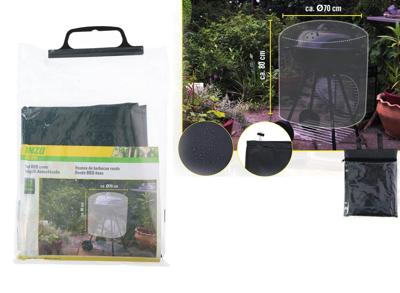 Kinzo BBQ Hoes - Beschermhoes voor Ronde Barbecues - 70 x 80 cm Kinzo BBQ Hoes - Beschermhoes voor Ronde Barbecues - 70 x 80 cm