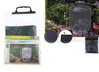 Kinzo BBQ Hoes - Beschermhoes voor Ronde Barbecues - 70 x 80 cm - thumbnail