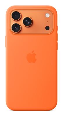 Apple iPhone 17 Pro Max - Siliconen hoesje met MagSafe - Oranje