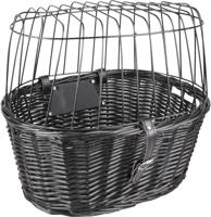 Hondenfietsmand Canna Klik Zwart Voorop 46.5 x 37.5 x 40.5 cm Flamingo Zwart - thumbnail