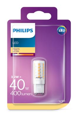 Philips LED capsule G9 40 Watt warm wit Philips LED capsule G9 40 Watt warm wit