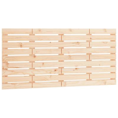 Hoofdbord wandmontage 156x3x63 cm massief grenenhout