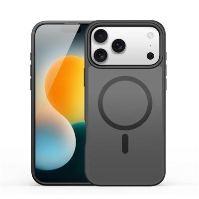 Dux Ducis Yind iPhone 17 Pro Max hoesje - slanke backcover met MagSafe ondersteuning - Zwart