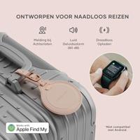 Satechi FindAll vegan-lederen baggage tag met FindMy - Desert Rose - thumbnail