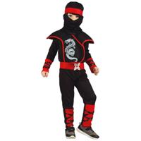 Boland kinderkostuum ninja, 3-4 jaar - thumbnail