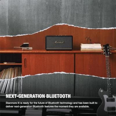 Marshall Stanmore III Speaker BT Bluetooth speaker Zwart - thumbnail