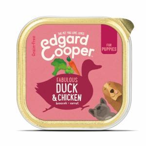 Hond kuipje pup eend box 150g Edgard & Cooper - Edgard en cooper