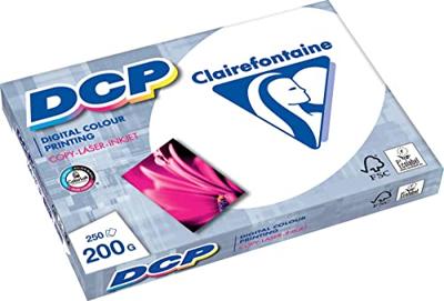 Clairefontaine DCP presentatiepapier ft A4, 200 g, pak van 250 vel Clairefontaine DCP presentatiepapier ft A4, 200 g, pak van 250 vel