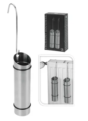 Excellent Houseware Waterverdamper rvs set a 2st. 20x5cm