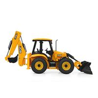 Jamara rc voertuig landbouwvoertuigen - 404980 rc graafmachine - baggerlader jcb - 2,4ghz - oranje rc model kant en klaar - 1:20 - thumbnail