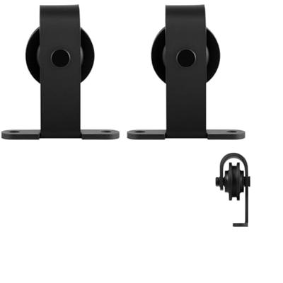 Schuifdeurhanger set Mutka zwart t.b.v. extra