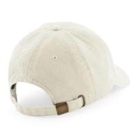 Beechfield CB655 Low Profile Vintage Cap - Vintage Sand - One Size - thumbnail
