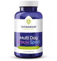 Vitakruid Multi Dag Vrouw Sport 100% Vegan 90 - thumbnail