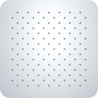 Ufo Luxe Hoofddouche Vierkant 300 mm Ultra Plat RVS Aqua Splash - thumbnail