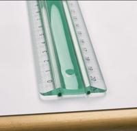 Linex antislip liniaal 20 cm groen/transparant - thumbnail