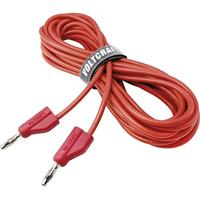 VOLTCRAFT MSB-300 Meetsnoer Banaanstekker 4 mm Banaanstekker 4 mm 5.00 m Rood 1 stuk(s) - thumbnail