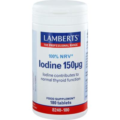 Lamberts Jodium 150mcg (iodine) 180 Tabletten