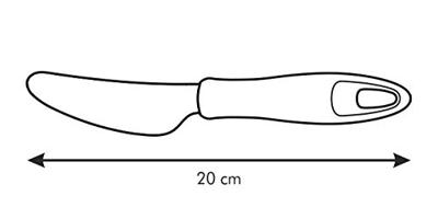 Botermes Tescoma Presto Wit Roestvrij staal Staal Plastic