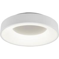 LED Plafondlamp 27W Dimbaar - Natuurlijk Wit 4000K - Mat Wit Aluminium - thumbnail