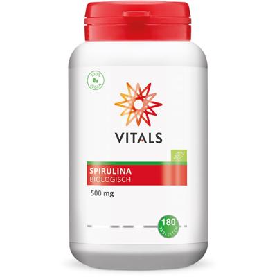 Vitals Spirulina 500mg bio 180 Tabletten
