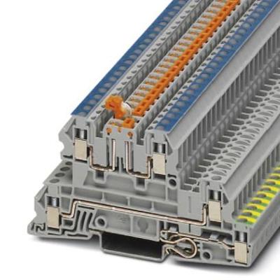 Phoenix Contact 3076032 Installatieklem voor aardleider Grijs 50 stuk(s)